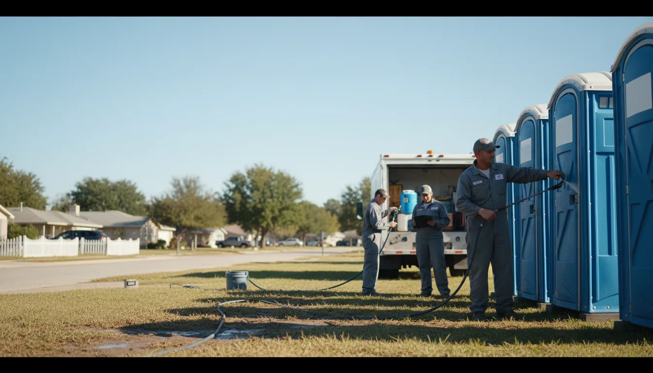 Long-Term Portable Toilet Rental in Minden City, MI near me